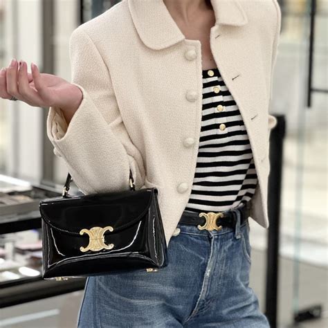 celine 財布 レディース|Celine tomboy bag.